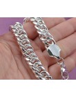 LJ & OMR promocja 100% autentyczne 925 Sterling Silver damski łańcuszek bransoletka hurtownia moda męska biżuteria srebrna brans