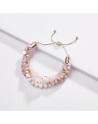 Joolim biżuteria hurtowych/4 kolory naturalny kamienny koralik regulowany urok bransoletka artystyczne bransoletki kobiety 2020 