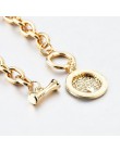 CHICVIE New Fashion złoty okrągły kształt urok drzewo życia bransoletki i bransolety wzory dla kobiet bransoletki ze stali nierd