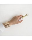 Metaliczna modna bransoletka ukazująca temperament aureate argent bransoletka z gładką i jasną bransoletką Party Fashion Jewelry
