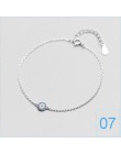Trusta 100% 925 Sterling Silver moda damska biżuteria podwójna warstwa bransoletka z koralików 16cm na prezent dziewczyny Lady D