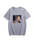 Koszulka damska harajuku kobiety Cartoon vintage gotycka koszula O-Neck punkowy top ubrania T-shirt Casual rękaw Streetwear drop