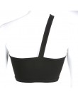 Weekeep kobiety czarna koszulka bez rękawów z wycięciem Top seksowna sukienka przycięte podkoszulki 2019 Summer Fashion Feminino