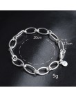 XIYANIKE 925 Sterling Silver kreatywny moda ręcznie robione bransoletki i bransoletka dla kobiet koreański styl proste Party par