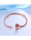 Darmowa wysyłka srebro 925 Charms bransoletka Fit oryginalny Pan wąż łańcuch Pulseras dla kobiet DIY biżuteria Mickey Bangle Ber