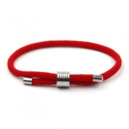 NIUYITID ręcznie robiona bransoletka czerwona nić Amulet bransoletki damskie Trendy 2019 Rope bransoletka akcesoria ręczne Armba