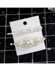 5 sztuk/zestaw moda peruka perłowa klip przystawki przycisk szpilki do włosów dla kobiet słodka perła szpilka spinki do włosów b