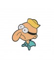 Kolekcja Cartoon Bob! Gąbka Squidward Patrick gwiazda syrenka człowiek Barnacle chłopiec ananas dom przyjaciele wpinka emaliowan