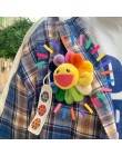 HZ 2019 Korea piękny słonecznik kolorowy wisiorek Smile Face broszki dla kobiet Student Daily Party okrągły broszka bukiet