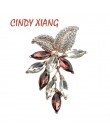 Cindy xiang duże kryształowe kwiaty duża broszka szpilki i broszki biżuteria ślubna biżuteria stanik elegancki płaszcz akcesoria