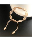 Obrączki dla kobiet shell biżuteria na stopy Summer Beach bransoletka boso kostki na nogawkach pasek na kostkę akcesoria czeskie