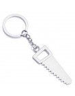 TAFREE Fashion Tools breloki klucz, młotek, piła, siekiera, klucz, elektrowiertarka, nożyczki aluminiowe wisiorki z łańcuchami p