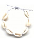 Obrączki dla kobiet shell biżuteria na stopy Summer Beach bransoletka boso kostki na nogawkach pasek na kostkę akcesoria czeskie