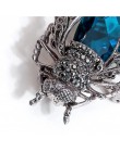 Morkopela Crystal broszka z owadem chrząszcze broszki Pin moda broszka dla kobiet szpilki szalik klips biżuteria broszka bukiet