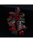 Cindy xiang piękny dwa łuk dzwony broszki dla kobiet zestaw na boże narodzenie szpilki Vintage kreatywny prezent biżuteria płasz
