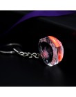 Moda kolorowe bajki kwiat róży wzór miłość kształt kryształ Rhinestone LED Light brelok kochanka brelok do kluczy biżuteria