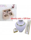 Liffly Women Dubai Jewelry Sets luksusowa ślubna w stylu nigeryjskim afrykańskie koraliki ślubne zestaw biżuterii kostium nowy p