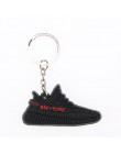 Mini silikonowe BOOST 350 V2 buty brelok z zawieszką do torby kobieta mężczyźni dzieci breloczek na klucze prezent SPLY-350 Chic