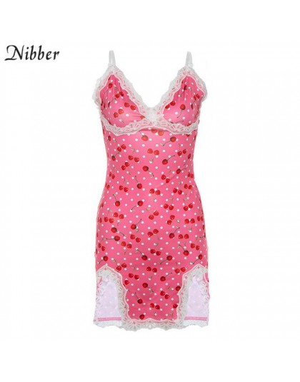 Nibber2019summer śliczne dziewczyny różowy wiązana sukienka mini sukienki damskie moda w stylu casual, imprezowa dzikie drukowan