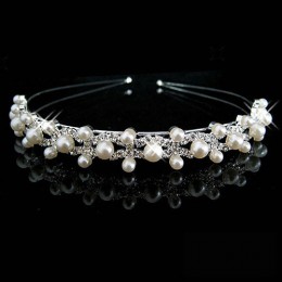 Ślubna druhna dla nowożeńców Tiara opaska z koroną serce dziewczyny kochają kryształ Rhinestone biżuteria akcesoria do włosów oz