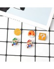 Niebieska powłoka super mario kart emalia Pin komiksy gra wideo Boo duch przypinki na klapę okrągła przypinka pin Denim płaszcz 