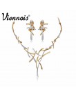 Viennes naszyjnik i kolczyki zestaw biżuterii Mix kolorów krzyż Desgin prezenty pasuje na ślub bal druhny Party