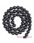 Hurtownie naturalne okrągłe koraliki czarne szalone agaty labradoryt Turquoises sodalit kamień koraliki do tworzenia biżuterii d
