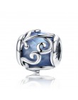 WOSTU 100% 925 Sterling Silver natura kryształowy blask szkło koraliki charm w stylu fit oryginalny DIY bransoletka wisiorek biż