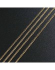 5 10 m/partia srebrny/złoty/brązowy kolor platerowany naszyjnik łańcuchy mosiądz luzem dla DIY ocena biżuteria dokonywanie mater