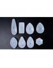 1PC 3D wisiorek naszyjnik DIY forma do tworzenia biżuterii zawieszki Crystal Scale biżuteria formy żywiczne na narzędzie do wyro