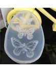 1 sztuk biżuteria z żywicy UV płynnego silikonu formy zwierząt motyl żywica Charms formy do DIY Intersperse udekoruj podejmowani