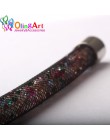 OlingArt 8mm 5 m/partia hurtownie kolorowe bransoletka z siatki biżuteria DIY montażu z kryształowe kamienie wypełnione naszyjni