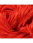 Tanie gorąca sprzedaż 19 kolorów nylonowa lina pleciona chiński węzeł Macrame Rattail 1mm * 22M Shamballa liny dla DIY bransolet