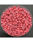100 sztuk/partia 7mm okrągłe akrylowe koraliki dystansowe koraliki z literami owalne alfabet koraliki do tworzenia biżuterii DIY