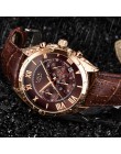 LIGE zegarek dla mężczyzn Top marka luksusowy wodoodporny 24 godziny data zegar kwarcowy brązowy skórzany zegarek sportowy Relog
