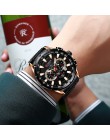 CURREN nowy swobodny zegarek sportowy chronograf męski pasek ze stali nierdzewnej zegarek duża tarcza zegarki kwarcowe ze świecą