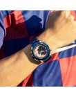 KADEMAN nowa piłka nożna Inspire Sport zegarek luksusowa moda męska stalowe zegarki TOP marka podwójny ruch LCD zegarek męski Re