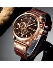 DOOBO luksusowej marki mężczyźni analogowe skórzane zegarki sportowe męskie wojskowe armii męskie data zegar kwarcowy Relogio Ma