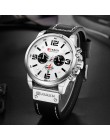 Nowy CURREN 8314 męskie zegarki Top marka luksusowe mężczyźni wojskowy sportowy zegarek skórzany zegarek kwarcowy erkek saat Rel