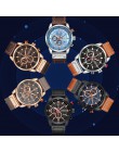 Top marka luksusowe CURREN 2018 moda skórzany pasek kwarcowy mężczyźni zegarki Casual data biznes mężczyzna zegarki na rękę zega