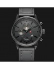 CURREN męskie sportowe zegarki kwarcowe męskie zegarki Top marka luksusowe zegarki kwarcowe skórzany zegarek wojskowy nadgarstek