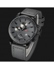 CURREN męskie sportowe zegarki kwarcowe męskie zegarki Top marka luksusowe zegarki kwarcowe skórzany zegarek wojskowy nadgarstek