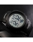 SKMEI zegarek sportowy do użytku na zewnątrz mężczyźni duża tarcza moda proste zegarki kalendarz pasek PU 5Bar wodoodporny zegar
