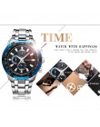 CURREN mężczyźni kwarcowe zegarki Top marka analogowe wojskowe męskie zegarki aluminiowe mężczyźni sport zegarek wojskowy wodood