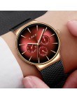 LIGE nowe mody męskie zegarki Top marka luksusowy zegarek kwarcowy mężczyźni Mesh Steel wodoodporny ultra-cienki zegarek dla męż