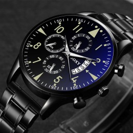 Zegarek męski 2019 Top marka luksusowe świecenia data zegar zegarki sportowe mężczyźni zegarek kwarcowy na co dzień zegarek na r
