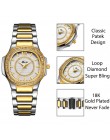Zegarki damskie moda damska zegarek 2020 genewa projektant panie zegarek luksusowy markowy diament złoty zegarek kwarcowy prezen