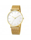 Kobiety Watch złota róża Montre Femme 2019 kobiet pasek z siatki ultra cienkie, modne relojes para mujer luksusowe zegarki na rę