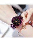 Zegarek damski zegarek damski magnetyczny Starry Sky zegar zegarek kwarcowy kobiety zegarki reloj mujer relogio feminino darmowa