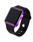 2020 nowy różowy Casual zegarki kobiety zegarek LED sportowy cyfrowy mężczyźni zegarek silikonowy kobiety zegarek Reloj Mujer Er